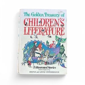 The Golden Treasury of Children's Literature 1985 Vintage Children’s Book